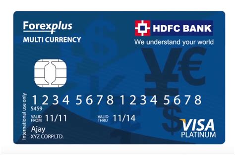 The student-specific travel <b>forex</b> <b>card</b> has an annual fee of Rs. . Hdfc forex card